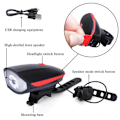 Miniatyrbillede 3 af 5: Cykellygter USB Genopladelige Forlygter Forlygter Mounta