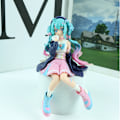 Miniatyrbillede 4 af 5: FuRyu Hatsune Miku håndklæde to gange yuan sømandsdragt presset skum