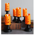 Pikkukuva 2 / 5: 12 kpl Halloween-kurpitsalyhty Led-lyhty Kurpitsalyhty Led