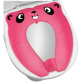 Miniatyrbillede 1 af 6: [Opgraderet version] Baby Toiletsæde - Rejse Foldbart Toiletsæde