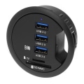 Miniatyrbilde 1 av 6: USB 3.2 Gen 1 In-Wall Desktop Hub, Kortleser, In-Wall Desktop