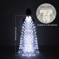 Miniatyrbillede 6 af 7: LED Lys Mavedans Isis Vinger - Mavedans Glow Angel Dans