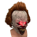 Miniatyrbillede 3 af 5: Joker Back To Soul 2 Pennywise Maske LED Lys Paryk Hovedbeklædning Horro