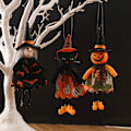 Miniatyrbillede 2 af 5: 3 Halloween små dele hængende spøgelsesfestival græskar spøgelse wit