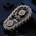 Miniatyrbillede 3 af 6: Fingertip Pinion Gear Wheel Rotating Pinion Styrehjul Legetøj R