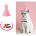 Miniatyrbillede 1 af 6: Hunde- og kattebandana - Mini - Festtørklæder og hat