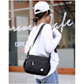Miniatyrbillede 2 af 5: Kvinder Crossbody Taske Multi-Pocket Taske Kvinder Crossbody Taske Fas