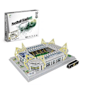 Miniatyrbilde 1 av 5: 3D tredimensjonalt puslespill fotballbane puslespill 3D puslespill stadion papir konstruksjonsmodell barnas puslespill leker
