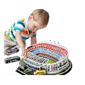 Miniatyrbild 4 av 5: 3D Fotbollsplan Pussel Tredimensionellt Pussel 3D Pussel Stadion Pappmodell Byggset Barnleksaker