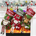 Miniatyrbild 1 av 5: 3 st juldekorationer julstrumpor julgran