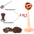 Miniatyrbillede 3 af 6: Espresso Scoop og Tamper Kaffeske i Rustfrit Stål Måleske