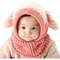 Pikkukuva 1 / 5: Korean Winter Puppy Shape One-Piece Wool Baby Cape Warm Shawl Ba