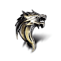 Miniatyrbilde 5 av 5: 2 stk 3D metall ulvehode bilklistremerke og emblem refleks B