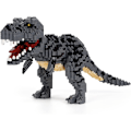 Miniatyrbillede 1 af 6: LULUFUN Dinosaur Building Blocks Kit, DIY Mini Building Blocks T