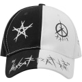 Miniatyrbild 2 av 5: Unisex graffiti basebollkeps, utomhus snapback-hatt för K-pop-pojke