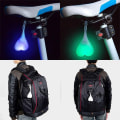 Miniatyrbillede 3 af 5: MTB natkørselslys LED cykel dekorativt baglygte silikone