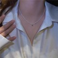 Miniatyrbilde 3 av 5: En grønn diamant! Blått stjernekjede, glitrende, kragebeinskjede,