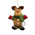 Miniatyrbillede 4 af 5: 3 stk. B-stil juledekorationer gammel mand snemand elg Ch