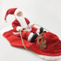 Miniatyrbillede 2 af 7: Julehunde Kostume Julemand Ridning Kæledyr Rollespil Medium La