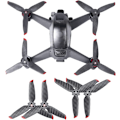 Pikkukuva 2 / 6: 2 paria hiilikuitu potkurin lapaa DJI FPV -lennokkiin