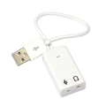 Pikkukuva 1 / 5: Kannettava tietokoneen USB-kaapeli 7.1 Ulkoinen äänikortti Yksittäinen tietokone Des