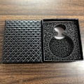 Miniatyrbild 2 av 5: 3PCS Fickursfodral Svart Fickursfodral Litchi Textur Läder Wat