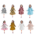 Miniatyrbild 1 av 8: 8 st 30cm Barbie mode tröja kläder set