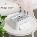 Miniatyrbild 2 av 5: Fodral för pappersnäsdukar, rektangulärt fodral för pappersnäsdukar i plast, multifunktionellt