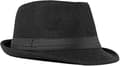 Vanntett Filthatt Jazzhatt Sammenleggbar Trilbyhatt Retro Stil