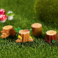 Miniatyrbillede 3 af 5: 8 ornamenter lille stub harpiks stub ornamenter kreativ mos mikr