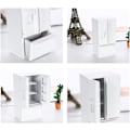 Miniatyrbild 4 av 5: Miniatyrdockhus i trä DIY-kit, 1:12 skala dockhusmöbler