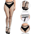 Miniatyrbilde 2 av 5: 8 par fargerike fiskenettstrømper leggings strømper høy midje