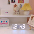 Miniatyrbilde 5 av 5: 1-pakke 3D Stereo LED-klokke Alarmklokke Elektronisk klokke Termometer