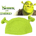 Miniatyrbillede 1 af 5: Håndstrikket uld hue Monster Shrek grøn farve hat