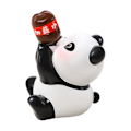 Miniatyrbillede 4 af 4: Happy Your Desktop Små Ornamenter Søde Dyr Drikke Drik C