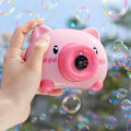 Miniatyrbillede 4 af 4: 1 stk. Pink Bubble Machine, Legetøj til børn 3 4 5 6 7 8 9 10 år