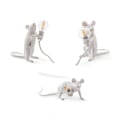 Miniatyrbilde 1 av 5: 3 stk Mus Resin Bordlampe Dyrelamper Stue Spisestue Soverom