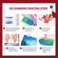 Miniatyrbilde 5 av 5: 5D Diamantmaleri, Juledekorasjonsmaleri, Vintermaling