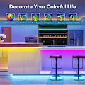 Pikkukuva 2 / 6: 10M LED-nauha RGB LED-nauha Monivärinen joustava valonauha