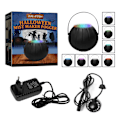 Miniatyrbillede 5 af 5: Halloween Heks Glas Atomizer Lampe 7 Farver Flamme Misfarvning
