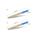 Miniatyrbilde 5 av 5: Maple Drumstick Slagverk Trommestikker Sklisikre Trommestikker Trommeslagverk Hammer Trommetilbehør (5A/7A) - grønn 5A