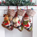 Miniatyrbilde 3 av 5: 1 stk Stor Slede Gammel Mann Snømann Hjort Jul Strømper Jul