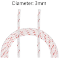 Miniatyrbillede 3 af 5: 3-delt startsnor med 10 m tilbagetrækssnor (diameter: