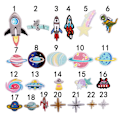 Miniatyrbild 1 av 4: 23PCS Flygplansform Järn-på Broderad Patch - Broderad Pat