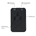 Miniatyrbild 3 av 7: Bluetooth-mottagare sändare 3,5 mm jack Handsfree Auto RX-TX-10