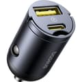 Baseus Mini Tiny Star PD billaddare 1x USB-C - USB-A port 30W svart svart