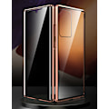 Miniatyrbild 1 av 4: Sekretessskydd metallfodrall tillSamsung S20 guld guld