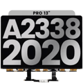 Endast LCD-panel för MacBook Pro 13\" A2338 (2020)