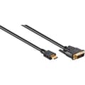 Goobay DVI-D > HDMI 1,5m Black svart