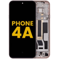 OLED-enhet med ram för Nothing Phone (4a) (renoverad) (rosa) rosa